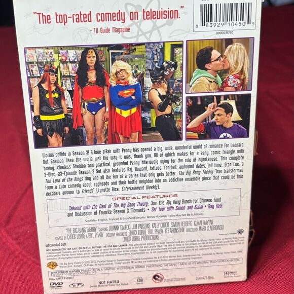 "The Big Bang Theory: The Complete Third & Fourth Season" DVD Sets EPC - Picture 3 of 5